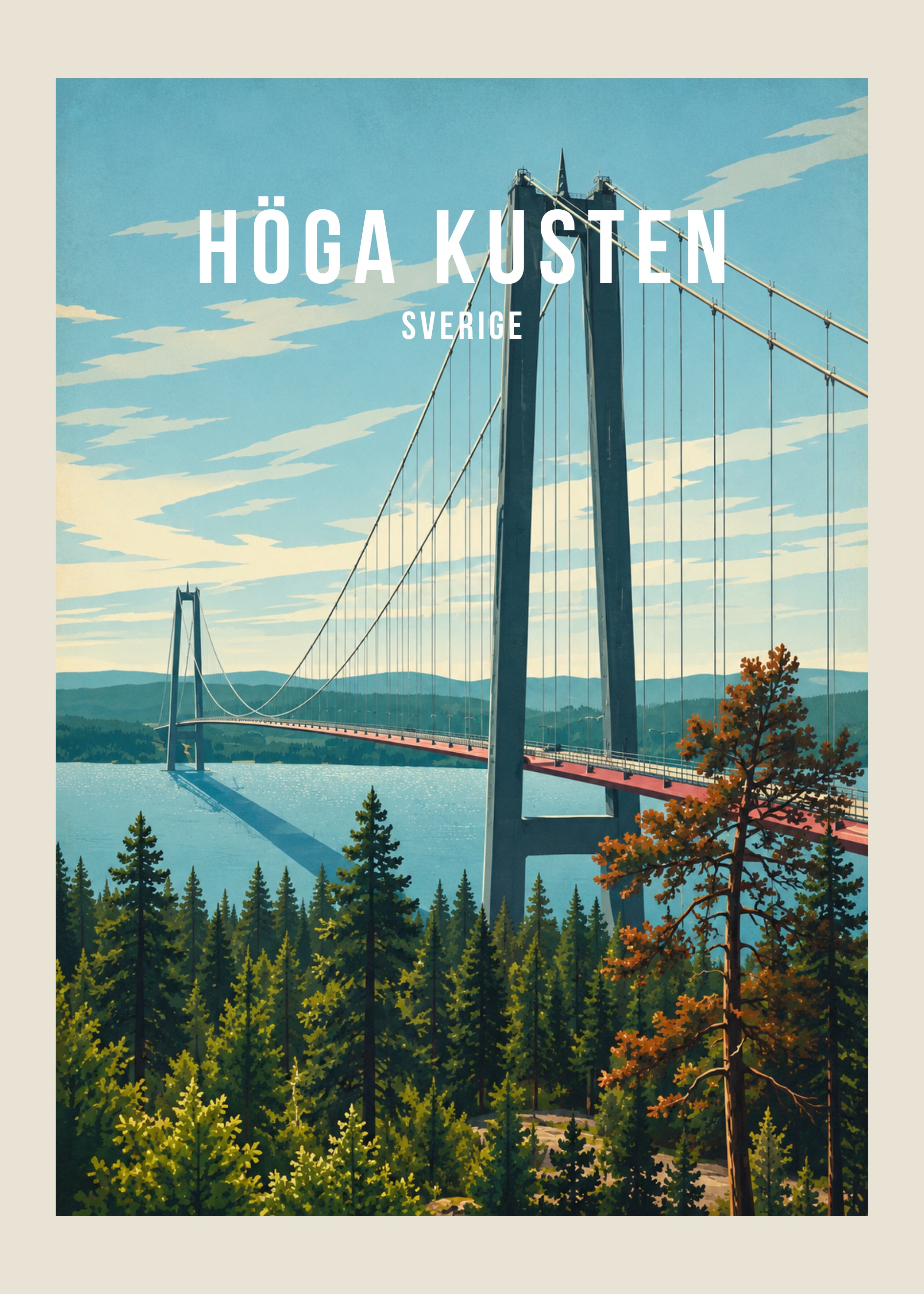 Poster i storlek 70 × 100 cm