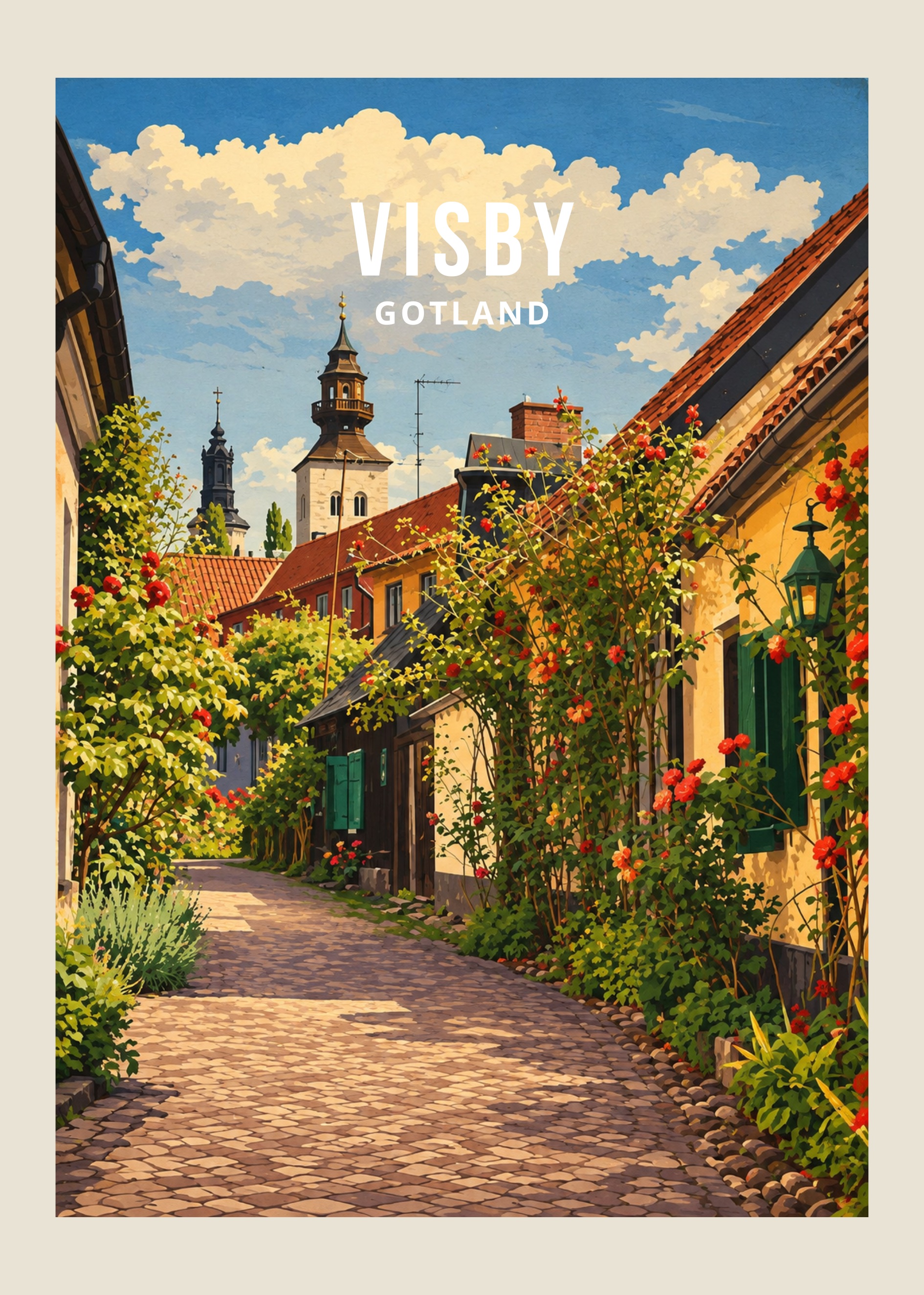 Poster i storlek 50 × 70 cm